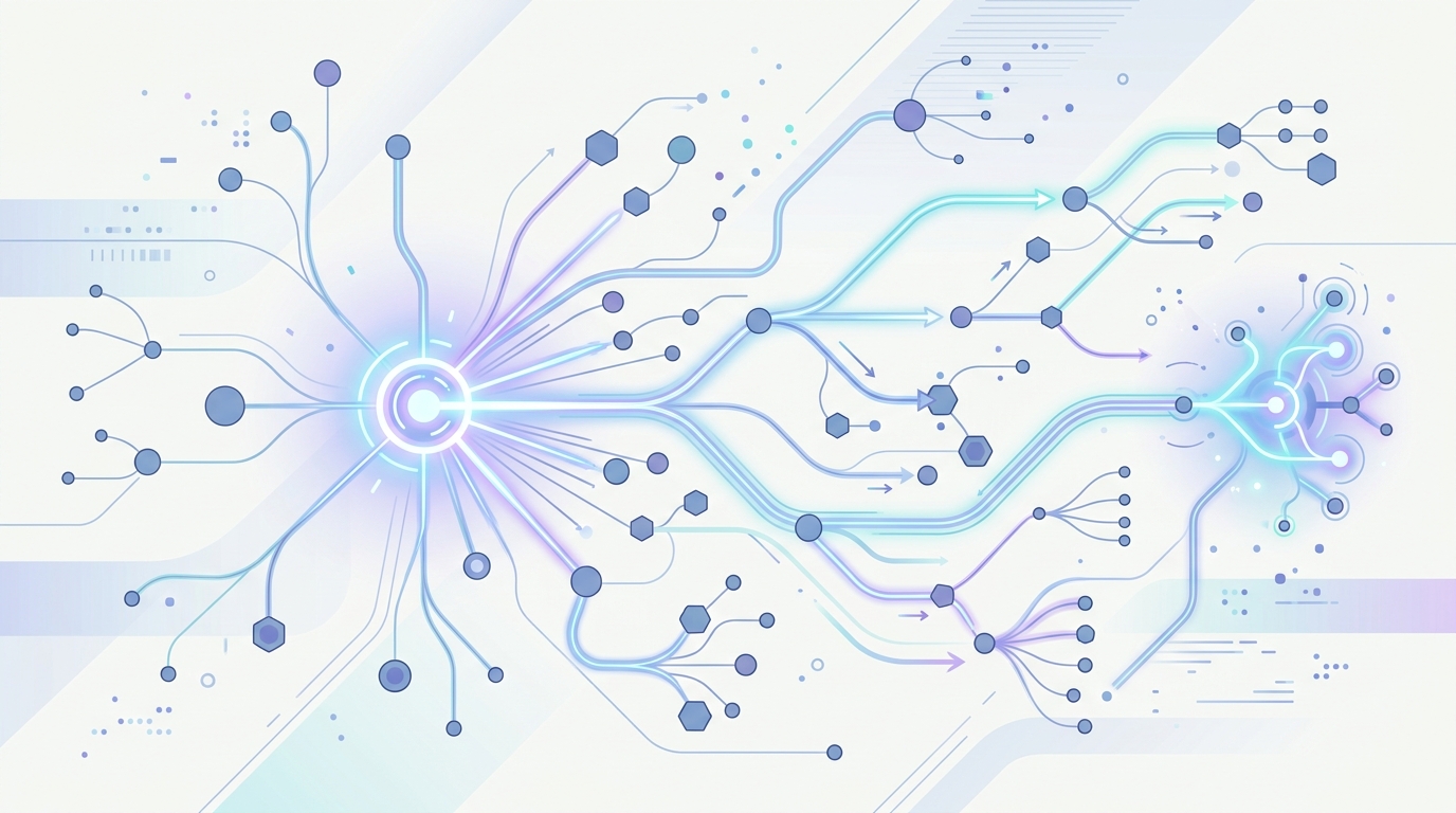 Conceptual visual: LangGraph directed-graph node architecture